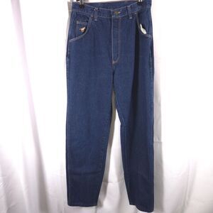 VTG Wrangler Womens Juniors 13 26x29 Blue Denim Jeans High Rise Made In USA